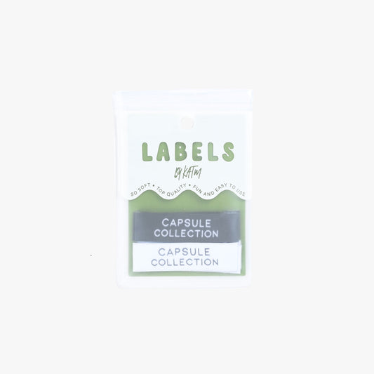 Capsule Collection Woven Labels | Case of 6 Units