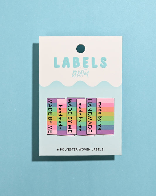Handmade/Made By Me Woven Labels | Case of 6 units