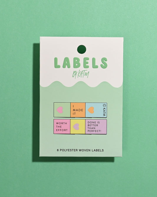 Mighty Minis Woven Labels | Case of 6 units