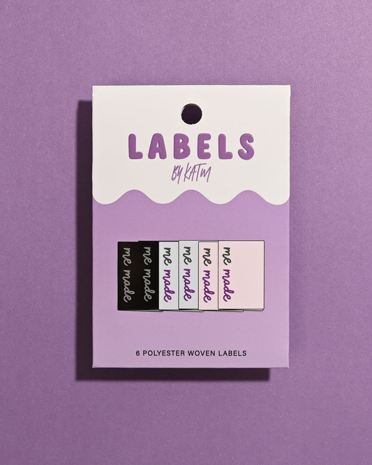 Me Made Side Seam Woven Labels | Case of 6 units
