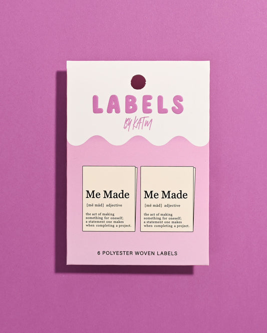 Me Made Definition Woven Labels | Case of 6 units