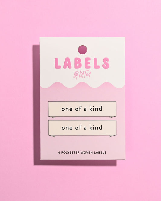 One Of A Kind Woven Labels | Case of 6 units