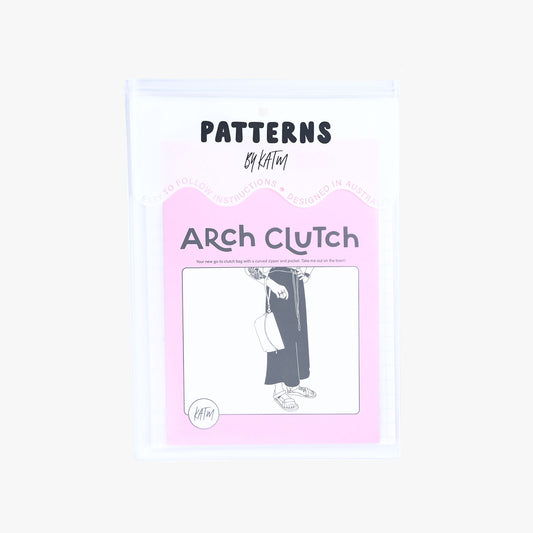 Arch Clutch Printed Paper Pattern | Sewing Pattern by KATM