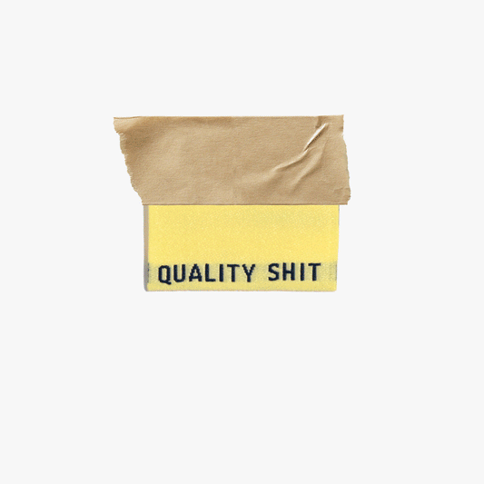 Quality Shit Woven Labels (Pastel) | Case of 6 units