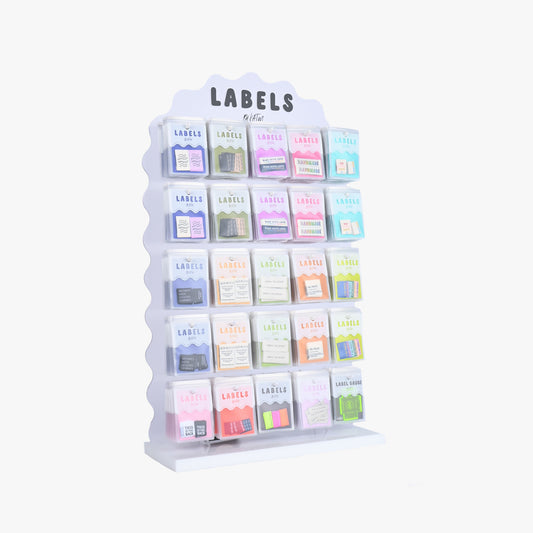 KATM Wave Label Stand | 25 hooks
