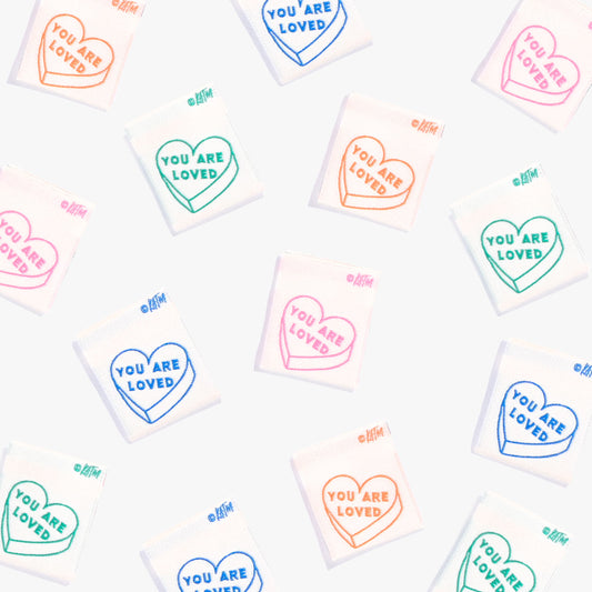 'You Are Loved' Labels | Box of 10 Packs